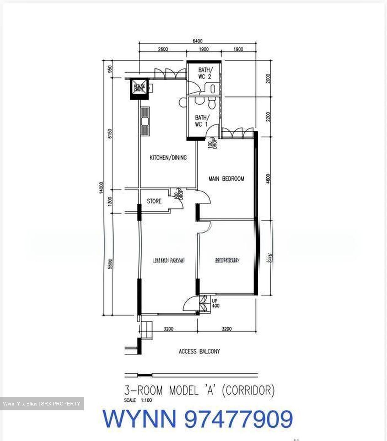 Blk 544 Jurong West Street 42 (Jurong West), HDB 3 Rooms #611369501